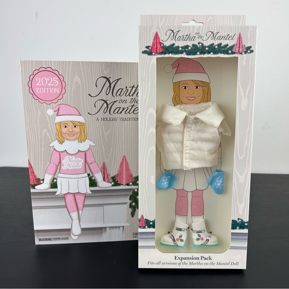 Martha on the Mantle A Holiday Tradition Doll 2025 with Expansion Pack Outfit